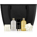 Baylis & Harding Sladká mandarínka a Grapefruit kúpeľové mlieko 300 ml + umývací gél 300 ml + toaletné mydlo 150 g + telové mlieko 130 ml + žinka + kabelka, kozmetická sada
