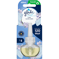 Glade náplň osviežovača vzduchu Electric Pure Clean Linen, 20 ml