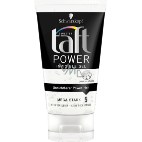 Taft Power Invisible mega silná fixácia gél na vlasy 150 ml