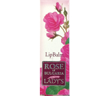 Rose of Bulgaria Balzam na pery s ružovou vodou 5 ml