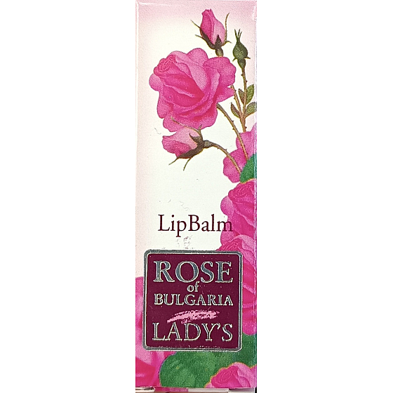 Rose of Bulgaria Balzam na pery s ružovou vodou 5 ml