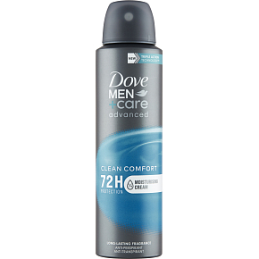 Dove Men+Care Advanced Clean Comfort antiperspirant sprej, 150 ml