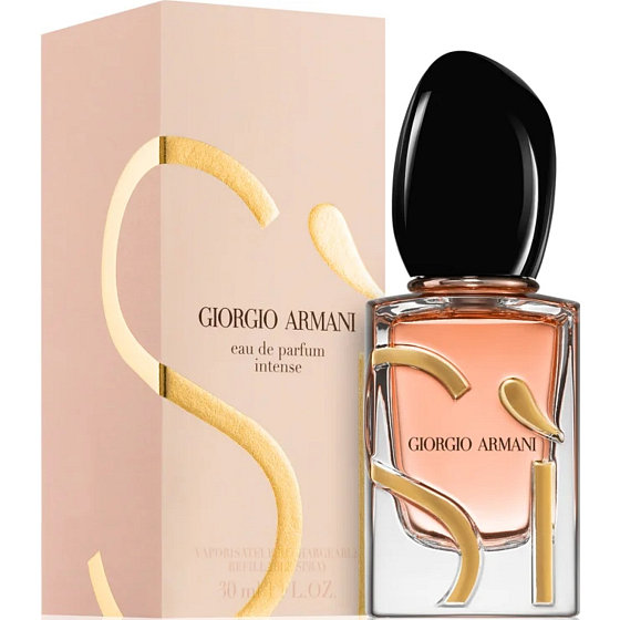 Giorgio Armani Sí Intense parfumovaná voda plnitelný flakón pre ženy 30 ml