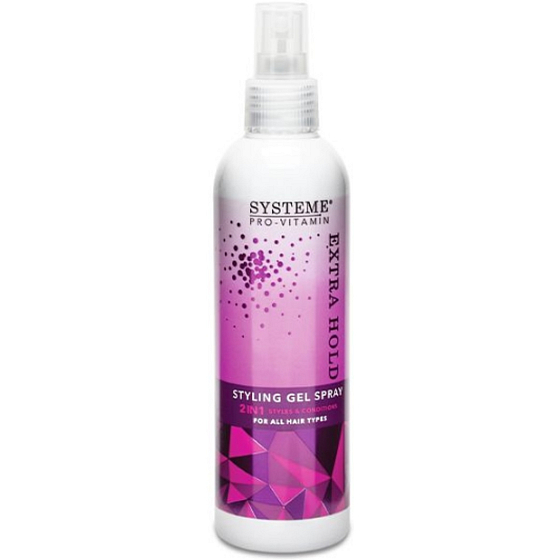 Systeme Pro-vitamin Extra fixačný gél v spreji 250 ml