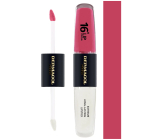 Dermacol 16H Lip Colour 2v1 dlhotrvajúca farba na pery a lesk 6 2 x 4 ml