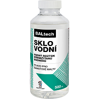 BALTECH vodné sklo, pre namiešanie šamotovej lepiacej malty, 500 ml
