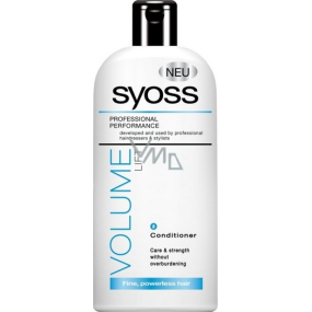 Syoss Volume Lift maximálny objem zmývateľný kondicionér na vlasy 500 ml
