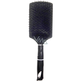 Kefa na vlasy plochá 26 cm čierny 40300