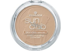 Essence Sun Club Blondes zmatňujúci bronzový púder 01 Natural 15 g