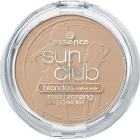Essence Sun Club Blondes zmatňujúci bronzový púder 01 Natural 15 g