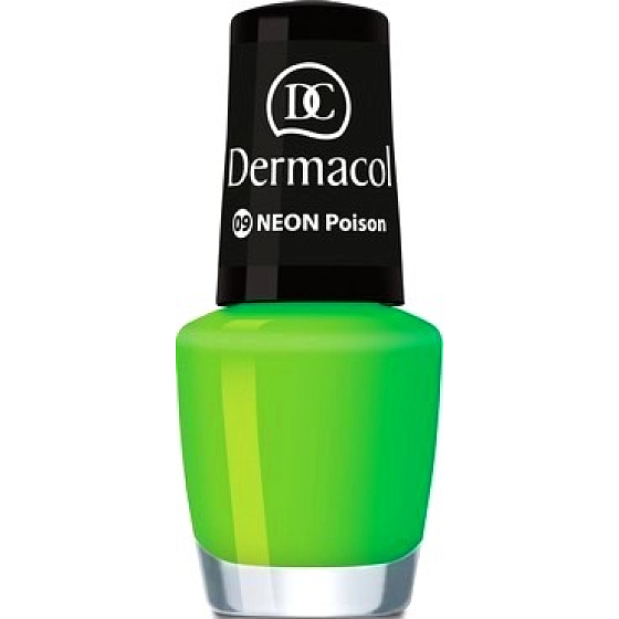 Dermacol Neon Polish Neónový lak na nechty 09 Neon Poison 5 ml