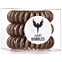 HH Simonsen Hair Cuddles Brown gumičky do vlasov hnedej 3 kusy