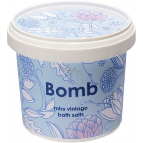 Bomb Cosmetics Zamatový ročník - Vintage Velva soľ do kúpeľa 365 ml