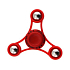 Fidget Spinner Gyro s guličkami antistresová vychytávka červený 6,5 x 6,5 cm