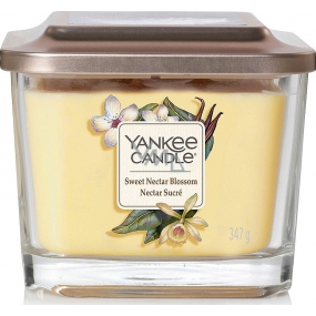 Yankee Candle Sweet Nectar Blossom - Sladký kvetinový nektár sójová vonná sviečka Elevation strednej sklo 3 knôty 347 g