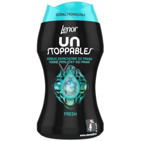 Lenor Unstoppables Fresh - Svieža vonné perličky do práčky dodávajú prádlu intenzívnu sviežu vôňu až do ďalšieho prania 140 g