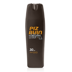 Piz Buin Ultra Light SPF30 ultra ľahký hydratačný fluid na opaľovanie 200 ml sprej