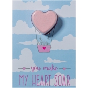 Bomb Cosmetics You Make My Heart Soar Šumivé želanie s balistiky 40 g