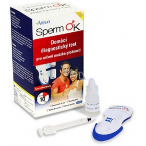 Artron Sperm Ok domáci diagnostický test pre určenie mužskej plodnosti