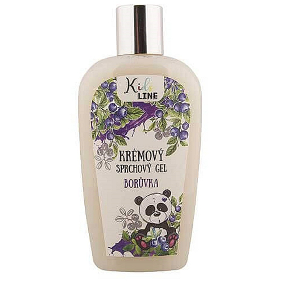 Bohemia Gifts Čučoriedka sprchový gél pre deti 3+ vek 250 ml