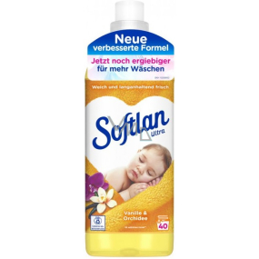 Softlan Vanille & Orchidee svieža vôňa zmäkčovača tkanín 40 dávok 1 l