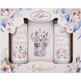 Bohemia Gifts Babička sprchový gél pre ženy 100 ml + šampón na vlasy 100 ml + toaletné mydlo 100 g, kozmetická sada