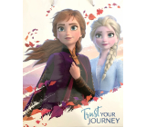 Nekupto Darčeková papierová taška 32 x 26 x 12 cm Disney Frozen 2000 L-LGL