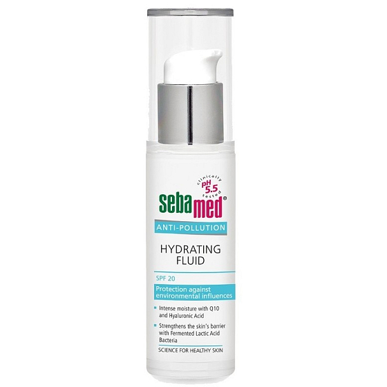 SebaMed Anti-Pollution SPF20 hydratačný gél 30 ml