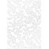 Ditipo Darčekový baliaci papier 70 x 100 cm Trendy Colours biely - strieborné vetvičky 2 archy