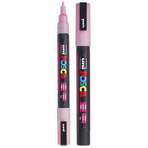 Posca Univerzálny akrylový popisovač 0,9 - 1,3 mm ružový PC-3M
