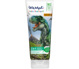 Tetesept T-Rexov svet 2v1 sprchový gél a šampón na vlasy pre deti 200 ml