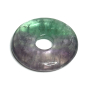 Fluorit Rainbow Donut prírodný kameň 30 mm, kameň géniov