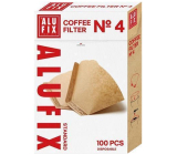 Alufix Kávové filtre 4 veľkosti 100 kusov