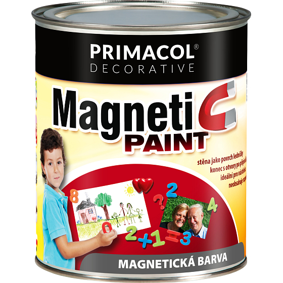 Primacol Decorative magnetická farba tmavošedá, 750 ml