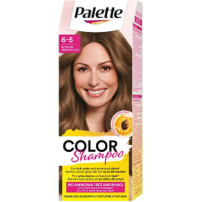 Palette Color Shampoo barva na vlasy 6-5 Orechovo plavá, 50 ml