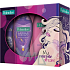 Palmolive My purple dream sprchový gél 250 ml + dezodorant sprej 150 ml + šampón 400 ml, kozmetická sada