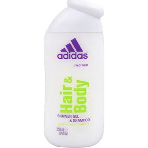 Adidas sprchový gél na telo a vlasy pre ženy 250 ml