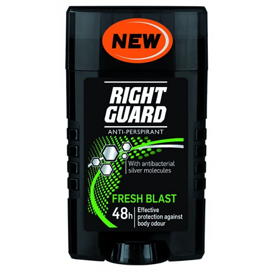 Right Guard Fresh Blast antiperspirant dezodorant stick pre mužov 50 ml