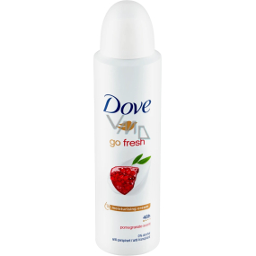 Dove Go Fresh Granátové jablko & Verbena antiperspirant dezodorant sprej pre ženy 150 ml