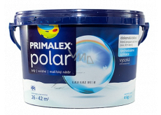 Primalex Polar Biely interiérový náter 4 kg (2,6 l)