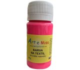 Art e Miss Farba na textil - svetlý Neon 81 ružová 40 g