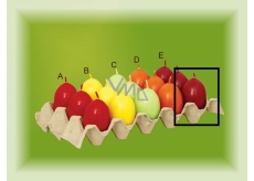 Lima Aromatické vajíčko sviečka vínovo červená E 40 x 60 mm 1 kus