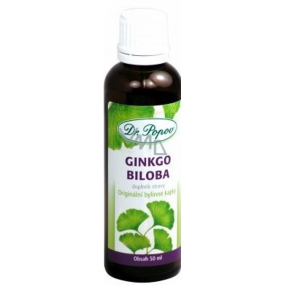 Dr. Popov Ginkgo biloba originálne bylinné kvapky 50 ml