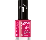 Rimmel London Super Gél by Kate lak na nechty 024 Red Ginger 12 ml