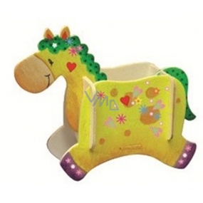 Puzzle drevený stojanček 04 Koník 20 x 15 cm
