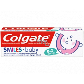 Colgate Smiles Baby 0-2 roky zubná pasta pre deti 50 ml