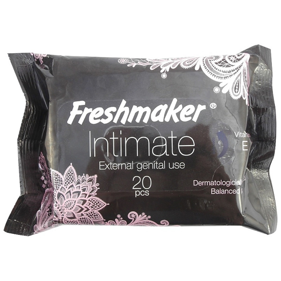 Freshmaker Intimate obrúsky pre intímnu hygienu 20 kusov
