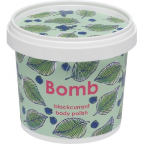 Bomb Cosmetics Čierna ríbezľa Prírodný sprchový telový peeling 365 ml