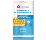 Dermacol Hydrating & Nourishing Mask textilná 3D hydratačná a vyživujúca maska 15 ml