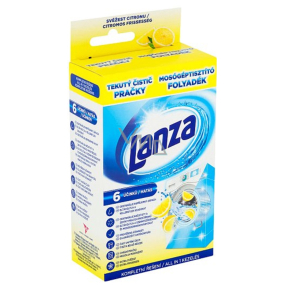 Lanza Freshness of Lemon tekutý čistič práčky 1 dávka 250 ml